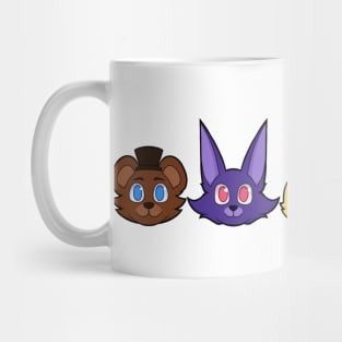 FNAF 1 Line Up Mug